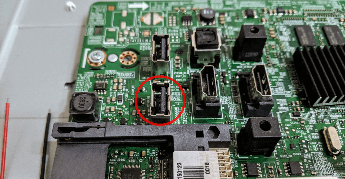 Factory USB port