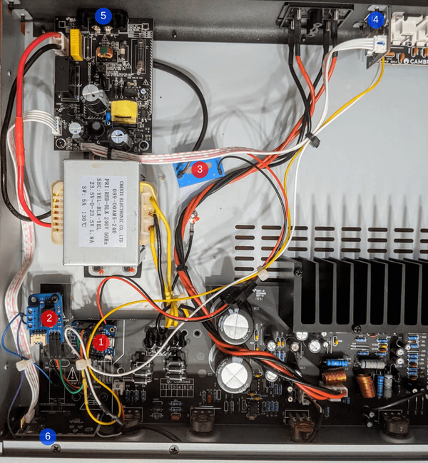 Amplifier internals